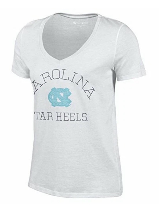 Champion Tops - NWT [Champion] North Carolina Tarheels NCAA Short-Sleeve V-Neck Shirt Women’s L